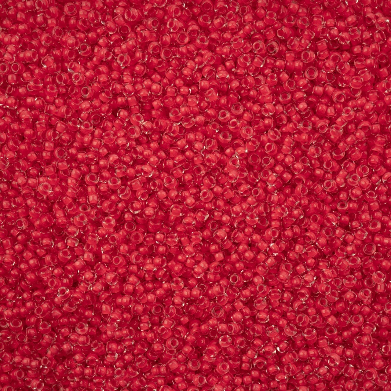 John Bead 11/0 Crystal Lined Terra Intensive Czech Glass Seed Beads, 23g